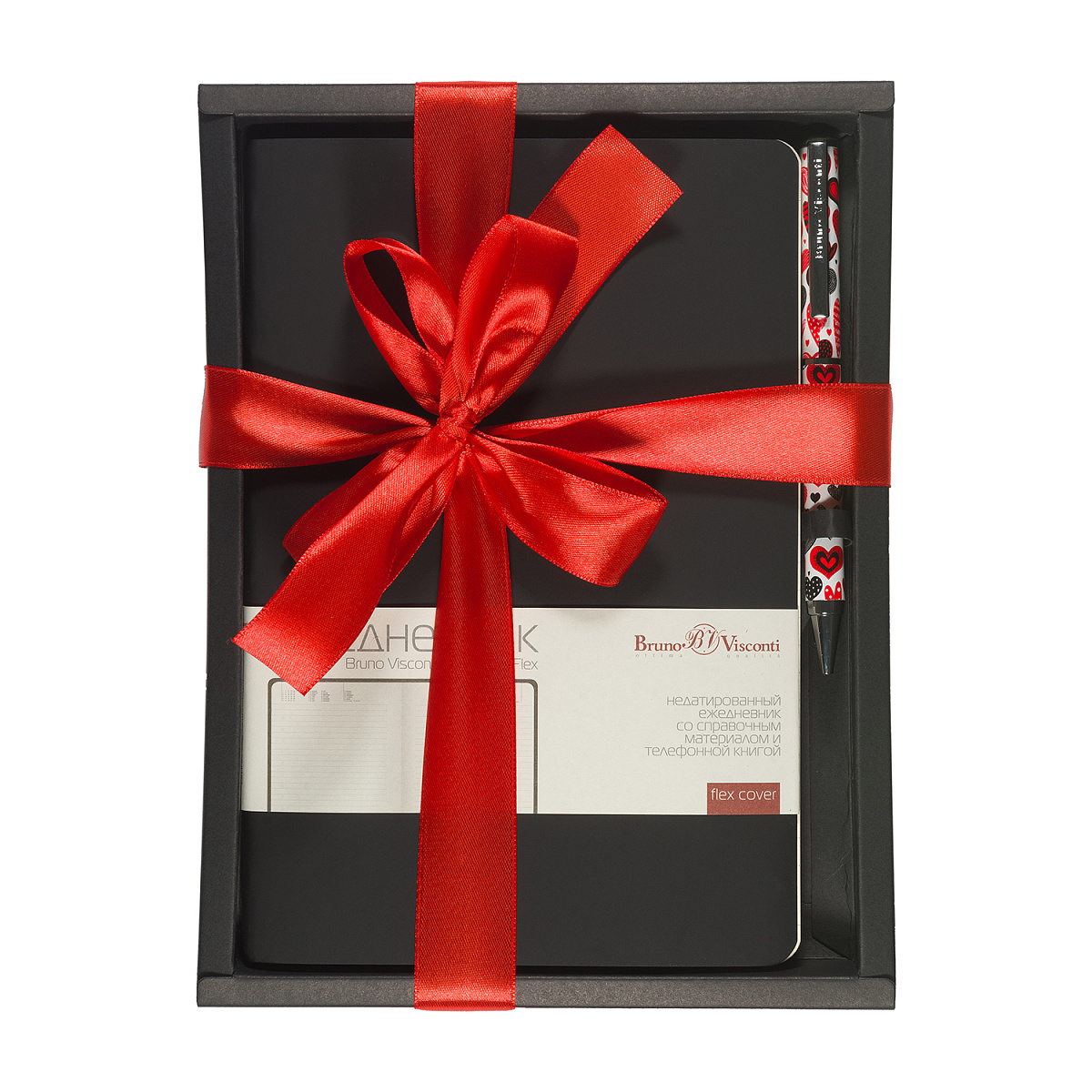 НАБОР ПОДАРОЧНЫЙ А5 "MEGAPOLIS VELVET" FLEX (ЧЕРНЫЙ ЕЖЕДНЕВНИК И НАБОР ПОДАРОЧНЫЙ А5 "MEGAPOLIS VELVET" FLEX (ЧЕРНЫЙ ЕЖЕДНЕВНИК И