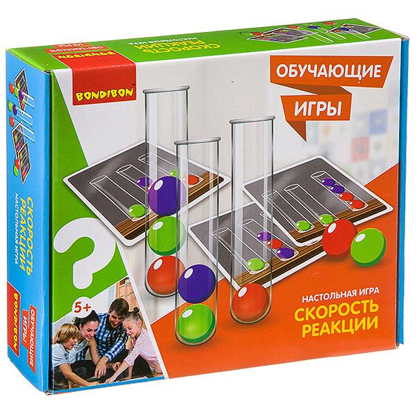 Обучающие игры Bondibon Настольная игра «СКОРОСТЬ РЕАКЦИИ», BOX 27х5,5х23 см Обучающие игры Bondibon Настольная игра «СКОРОСТЬ РЕАКЦИИ», BOX 27х5,5х23 см