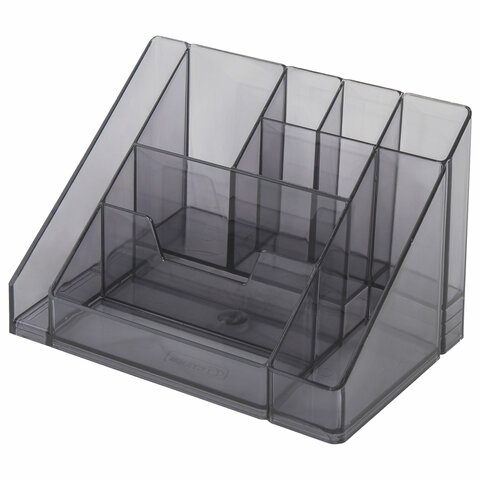 Подставка-органайзер BRAUBERG GRAND OFFICE, 9 отделений, 115х160х105 мм, Подставка-органайзер BRAUBERG GRAND OFFICE, 9 отделений, 115х160х105 мм,