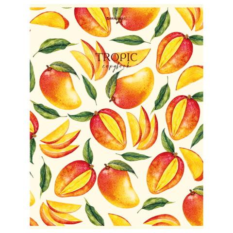 Тетрадь А4, 96 л., BRAUBERG, скоба, клетка, глянцевый лак, "FRUITS", Тетрадь А4, 96 л., BRAUBERG, скоба, клетка, глянцевый лак, "FRUITS",