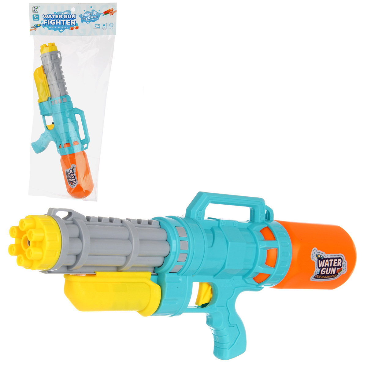 Водный пистолет 39см/450мл Водный пистолет 39см/450мл