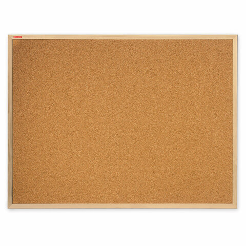 Доска пробковая для объявлений 90х120см, деревянная рамка, BRAUBERG Wood, 238312 Доска пробковая для объявлений 90х120см, деревянная рамка, BRAUBERG Wood, 238312