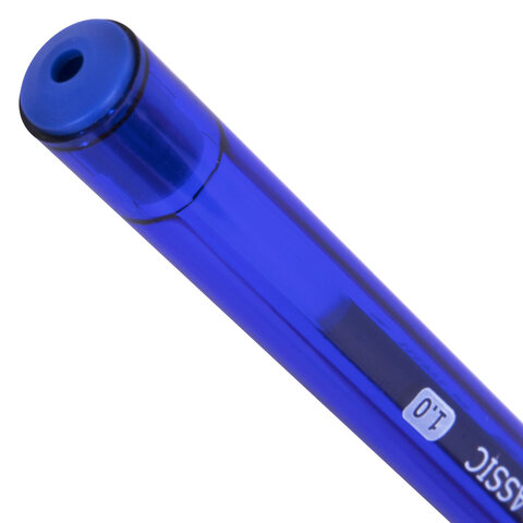 Ручка шариковая BRAUBERG X-30 CLASSIC, СИНЯЯ, мягкое письмо, пишущий узел 1 мм,