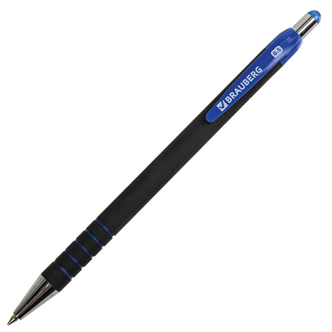 Ручка шариковая автоматическая BRAUBERG "Office Style", СИНЯЯ, корпус Ручка шариковая автоматическая BRAUBERG "Office Style", СИНЯЯ, корпус