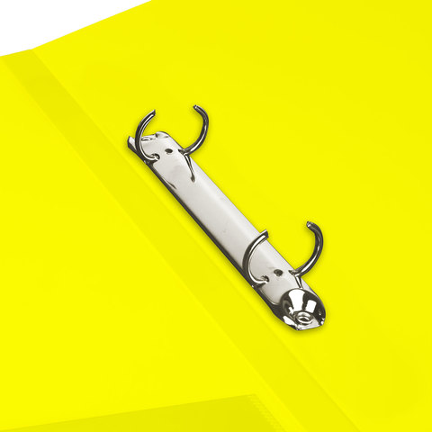 Папка на 2 кольцах BRAUBERG "Neon", 25 мм, внутренний карман, Папка на 2 кольцах BRAUBERG "Neon", 25 мм, внутренний карман,