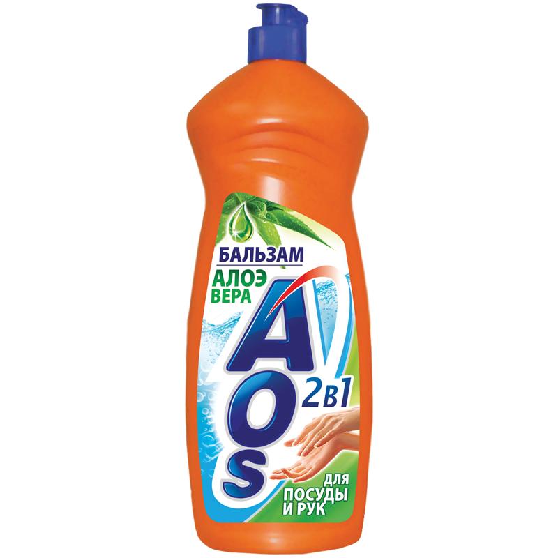 Средство для мытья посуды Aos "Бальзам Алое вера", 0,9л 1113-3 Средство для мытья посуды Aos "Бальзам Алое вера", 0,9л 1113-3