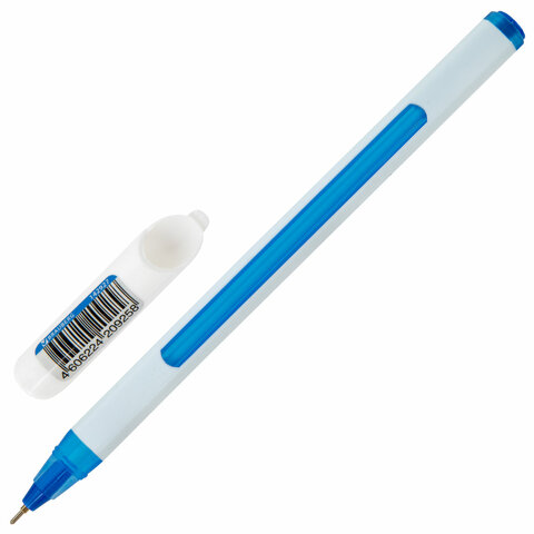 Ручка шариковая масляная BRAUBERG "Extra Glide Soft White", СИНЯЯ, Ручка шариковая масляная BRAUBERG "Extra Glide Soft White", СИНЯЯ,