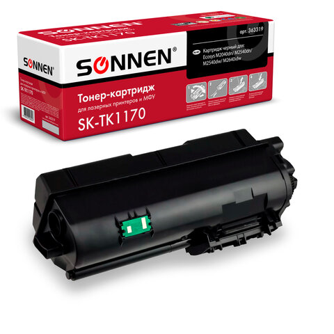 Тонер-картридж SONNEN (SK-TK1170) для KYOCERA Ecosys M2040DN/M2540DN/M2640IDW, Тонер-картридж SONNEN (SK-TK1170) для KYOCERA Ecosys M2040DN/M2540DN/M2640IDW,