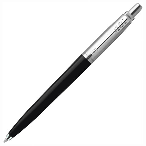 Ручка шариковая PARKER "Jotter Orig Black", корпус черный, детали