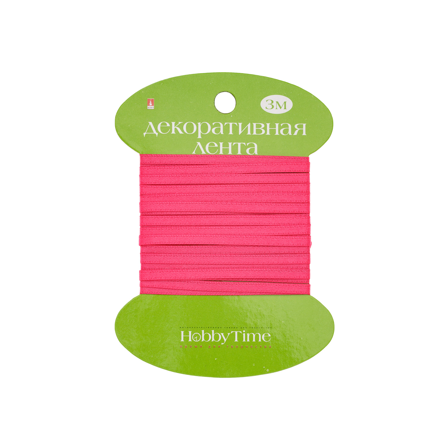 ЛЕНТА ДЕКОРАТИВНАЯ АТЛАСНАЯ, ШИРИНА 3 ММ., ДЛИНА 3 М., ФУКСИЯ ЛЕНТА ДЕКОРАТИВНАЯ АТЛАСНАЯ, ШИРИНА 3 ММ., ДЛИНА 3 М., ФУКСИЯ