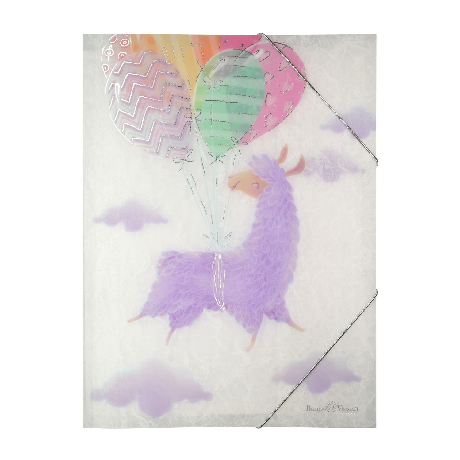 ПАПКА ФАЙЛ НА РЕЗИНКЕ "ЛАВАНДОВЫЕ ЛАМЫ", А4, 2 ВИДА ПАПКА ФАЙЛ НА РЕЗИНКЕ "ЛАВАНДОВЫЕ ЛАМЫ", А4, 2 ВИДА