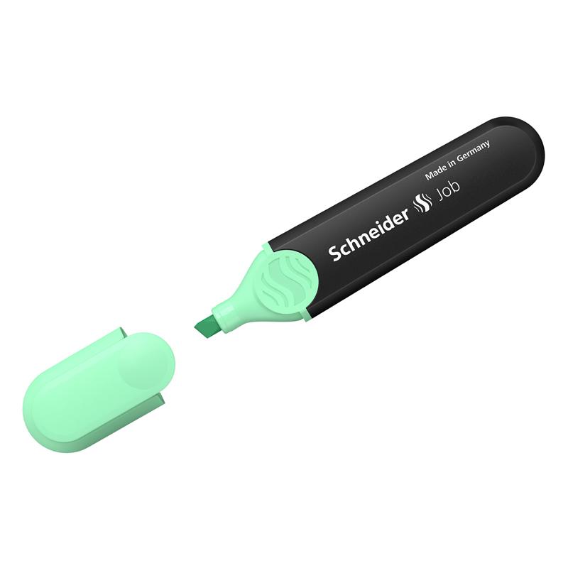 Текстовыделитель Schneider "Job" пастельный мятный, 1-5мм Текстовыделитель Schneider "Job" пастельный мятный, 1-5мм