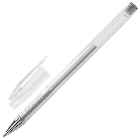 Ручки гелевые BRAUBERG, НАБОР 6 шт., АССОРТИ, "Jet", чернила металлик,