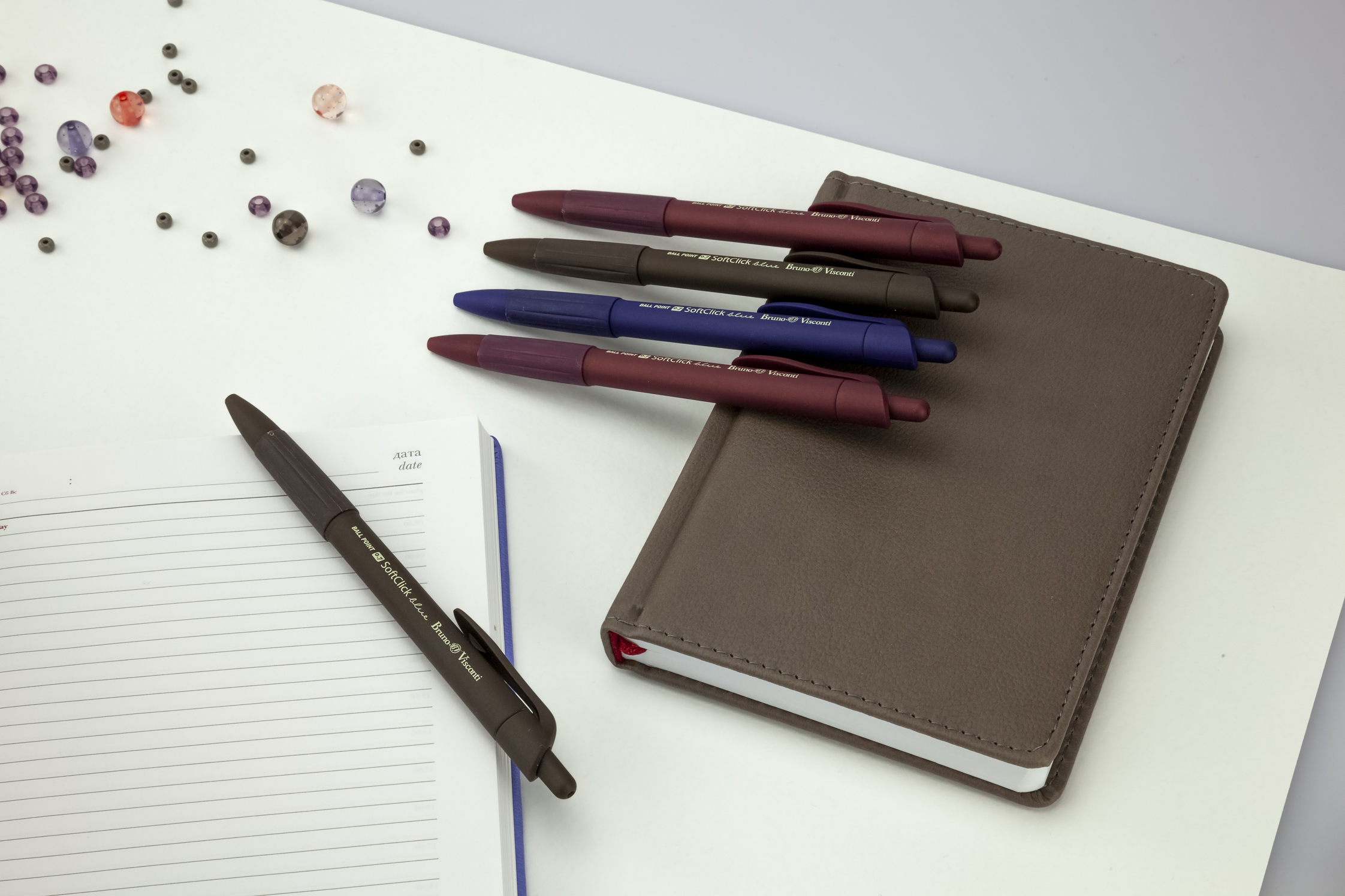 НАБОР ИЗ 5-ТИ РУЧЕК "SoftClick.ORIGINAL" ШАРИКОВЫХ АВТОМАТИЧЕСКАЯ 0.7 НАБОР ИЗ 5-ТИ РУЧЕК "SoftClick.ORIGINAL" ШАРИКОВЫХ АВТОМАТИЧЕСКАЯ 0.7