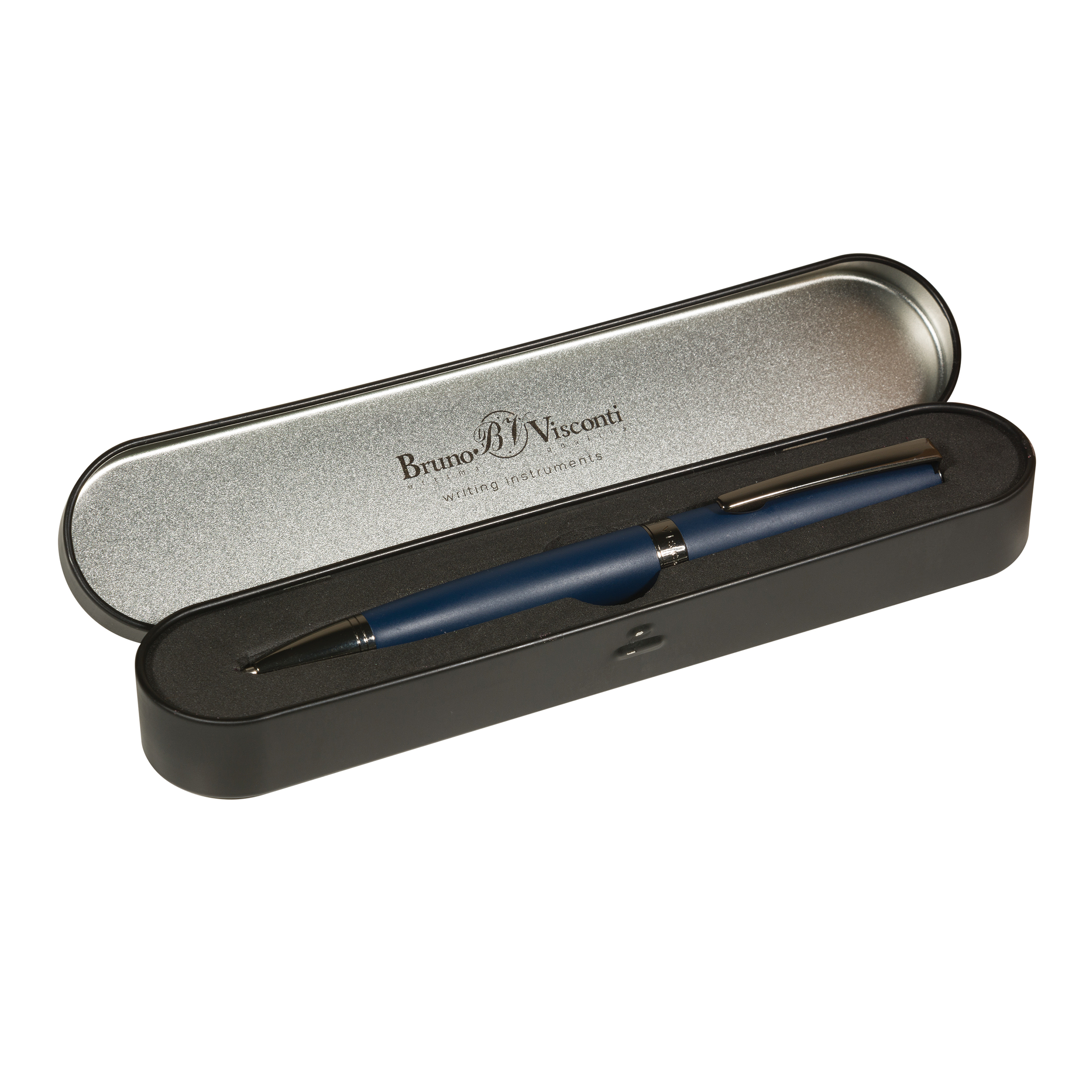 РУЧКА "SORRENTO" ШАРИКОВАЯ, В МЕТАЛЛИЧЕСКОМ ФУТЛЯРЕ, 1.0 ММ, СИНЯЯ РУЧКА "SORRENTO" ШАРИКОВАЯ, В МЕТАЛЛИЧЕСКОМ ФУТЛЯРЕ, 1.0 ММ, СИНЯЯ