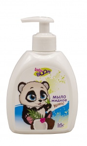 Iris BABY BOOM Мыло жидкое детское КОКОС 300мл/12шт Iris BABY BOOM Мыло жидкое детское КОКОС 300мл/12шт