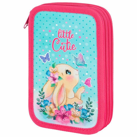 Пенал ПИФАГОР, 3 отделения, ламинированный картон, 19х11 см, "Pretty Пенал ПИФАГОР, 3 отделения, ламинированный картон, 19х11 см, "Pretty