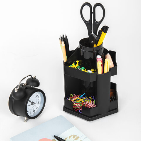 Подставка-органайзер BRAUBERG MAXI DESK, 10 отделений, вращающаяся, 157х140х175 Подставка-органайзер BRAUBERG MAXI DESK, 10 отделений, вращающаяся, 157х140х175