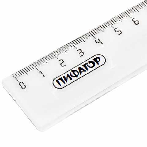 Линейка пластиковая 30 см, ПИФАГОР, прозрачная, бесцветная, 210611 Линейка пластиковая 30 см, ПИФАГОР, прозрачная, бесцветная, 210611