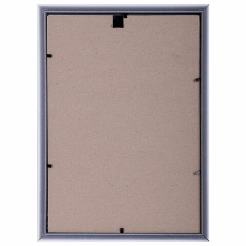 Рамка 21х30 см, пластик, багет 16 мм, BRAUBERG HIT5, белая с двойной позолотой,