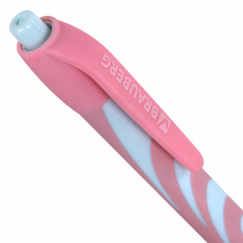 Ручка шариковая автоматическая BRAUBERG ULTRA-RT PASTEL, СИНЯЯ, 0,7 мм, линия Ручка шариковая автоматическая BRAUBERG ULTRA-RT PASTEL, СИНЯЯ, 0,7 мм, линия