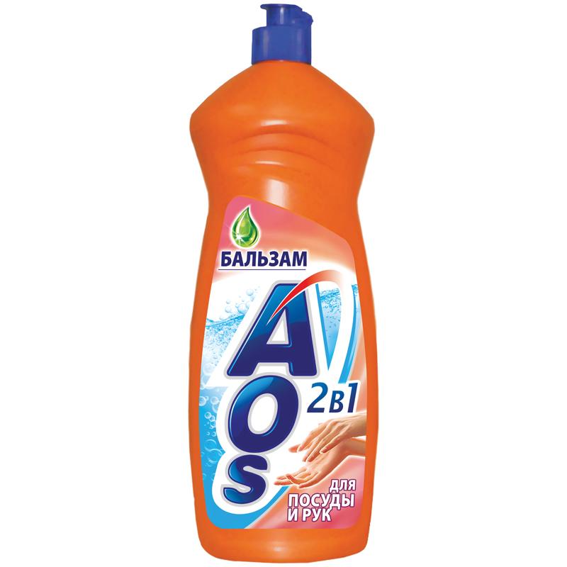 Средство для мытья посуды Aos "Бальзам",0,9л 1111-3 Средство для мытья посуды Aos "Бальзам",0,9л 1111-3
