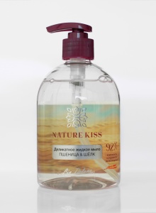 S/LIFE NATURE KISS МЫЛО Деликат.жидкое ПШЕНИЦА & ШЁЛК, 480мл/12шт S/LIFE NATURE KISS МЫЛО Деликат.жидкое ПШЕНИЦА & ШЁЛК, 480мл/12шт