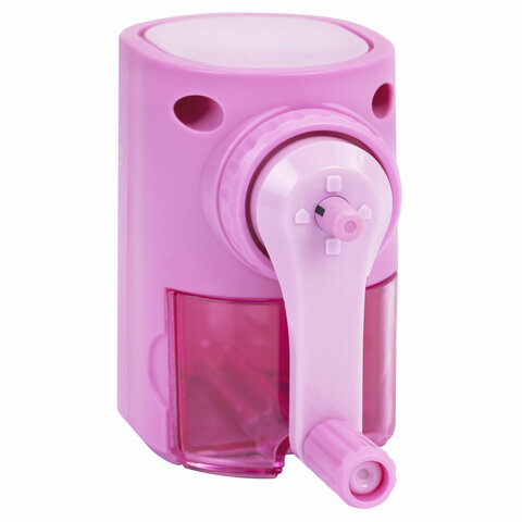 Точилка механическая BRAUBERG KIDS, для простых и цветных карандашей, корпус