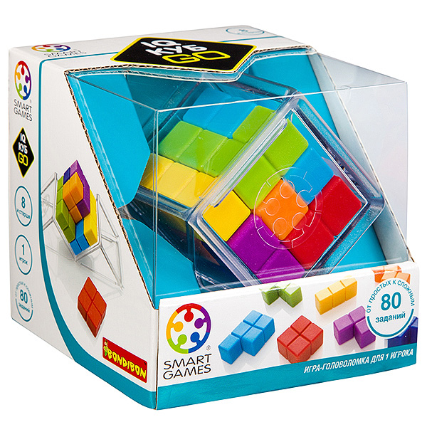 Логическая игра Bondibon IQ-Куб GO, арт. SG412 RU. Логическая игра Bondibon IQ-Куб GO, арт. SG412 RU.