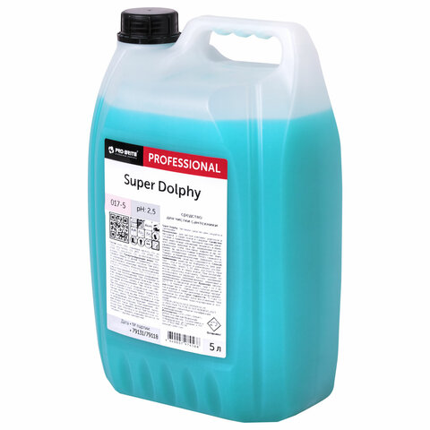 Средство для уборки санитарных помещений, 5 л, PRO-BRITE SUPER DOLPHY, Средство для уборки санитарных помещений, 5 л, PRO-BRITE SUPER DOLPHY,