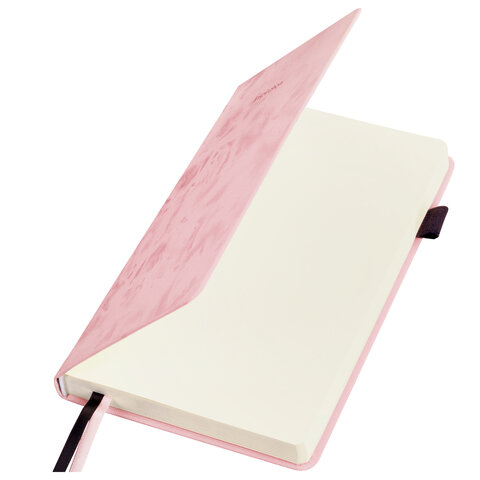 Ежедневник недатированный А5 138x213 мм, BRAUBERG "Velvet", резинка,