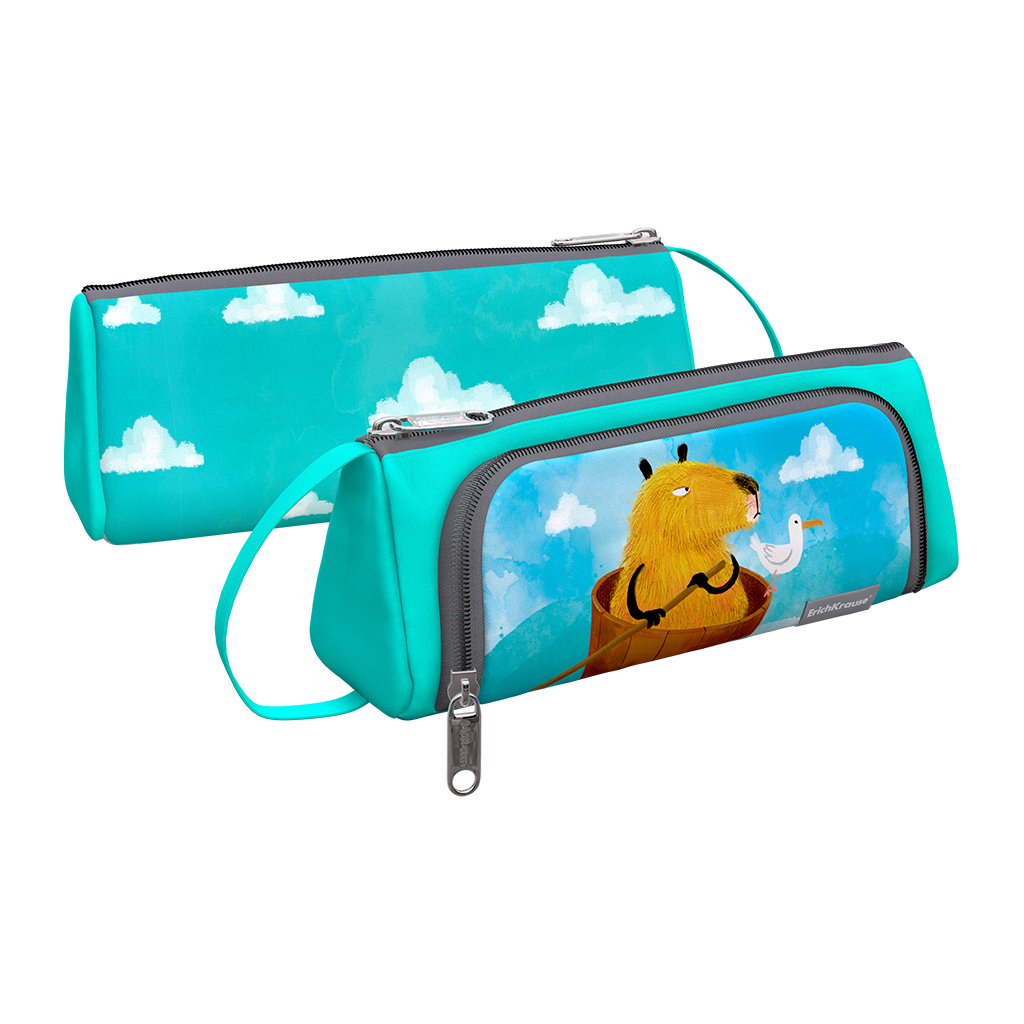 Пенал-органайзер ErichKrause 210x80x100мм Capybara Travel Пенал-органайзер ErichKrause 210x80x100мм Capybara Travel