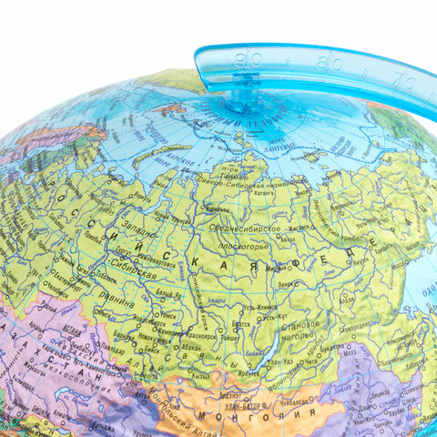 Глобус интерактивный + очки VR политический, Globen, 32 см, рельефный, с Глобус интерактивный + очки VR политический, Globen, 32 см, рельефный, с
