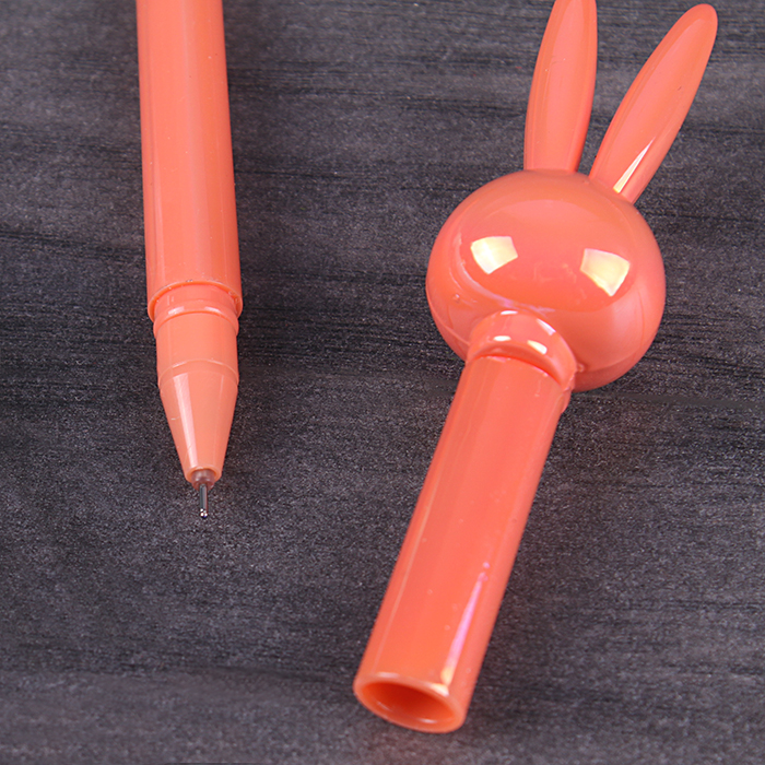 Ручка гелевая синяя "Darvish" с игольчатым стержнем "зайка" Ручка гелевая синяя "Darvish" с игольчатым стержнем "зайка"