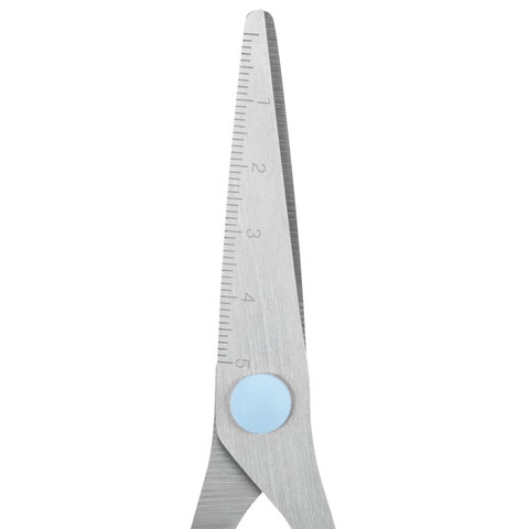 Ножницы BRAUBERG KIDS 130 мм, ручки небесно-голубые, закругленные лезвия с Ножницы BRAUBERG KIDS 130 мм, ручки небесно-голубые, закругленные лезвия с