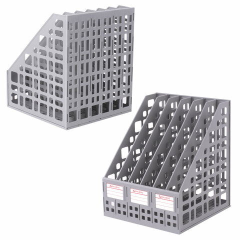 Лоток вертикальный для бумаг BRAUBERG "MAXI Plus", 240 мм, 6 Лоток вертикальный для бумаг BRAUBERG "MAXI Plus", 240 мм, 6