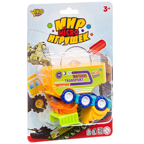 Конструктор серия Мир micro Игрушек, CRD 13,5х20х3 см, арт. M7585 Конструктор серия Мир micro Игрушек, CRD 13,5х20х3 см, арт. M7585