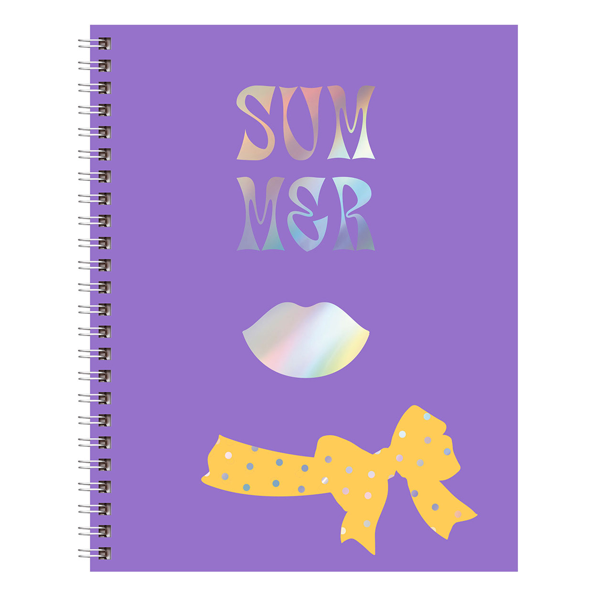 Тетрадь 48л., А5, линия на гребне BG "Summer", тиснение Тетрадь 48л., А5, линия на гребне BG "Summer", тиснение