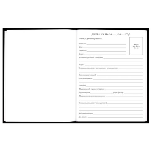 Дневник 5-11 класс 48 л., твердый, BRAUBERG, матовая ламинация, с подсказом,