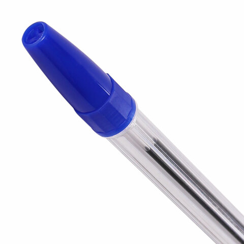 Ручки шариковые и гелевые STAFF "Basic ST-01", НАБОР 6 ШТУК, АССОРТИ,