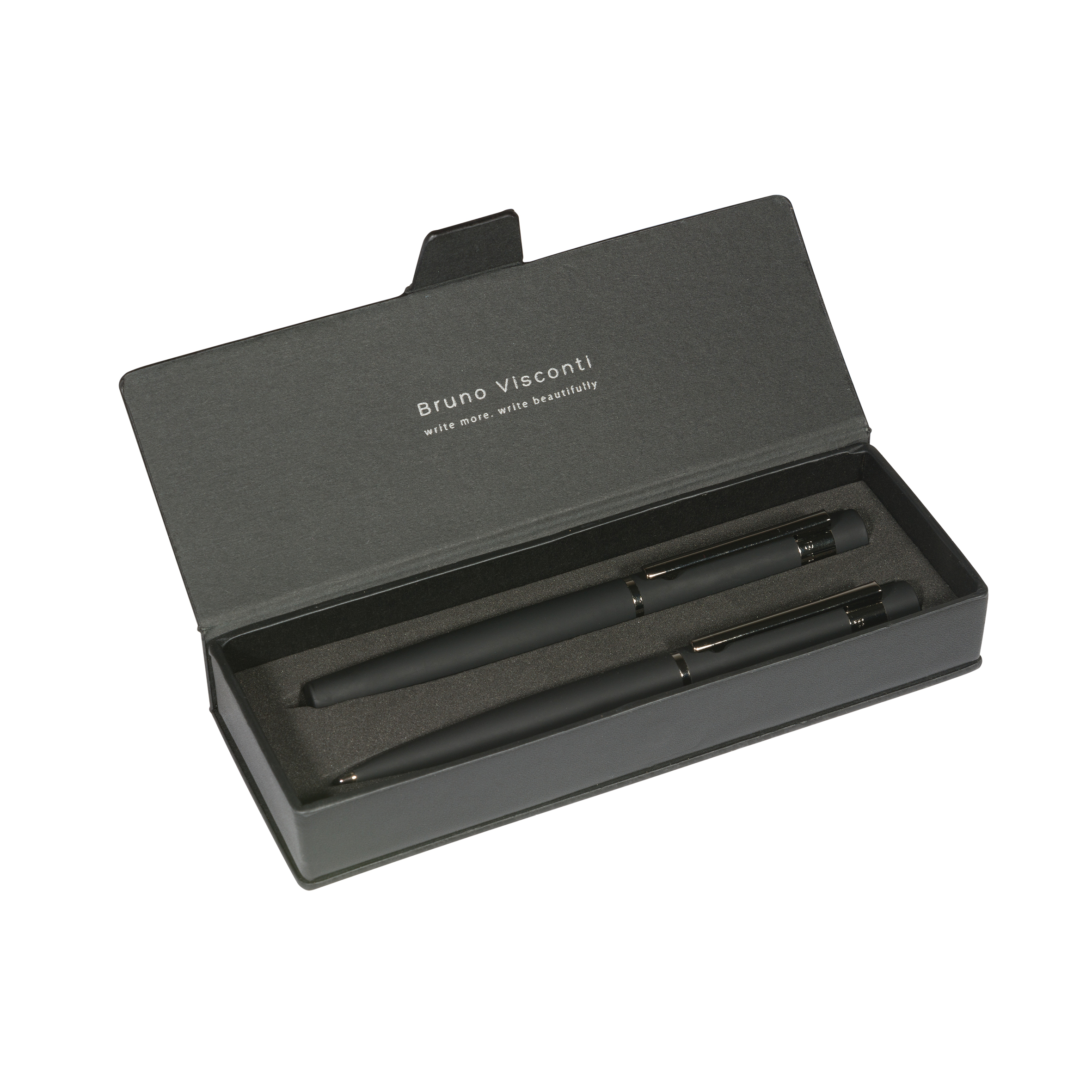 НАБОР "VERONA": РУЧКА ШАРИКОВАЯ 1.0 ММ И РОЛЛЕР 0.7 ММ, СИНИЕ (корпус НАБОР "VERONA": РУЧКА ШАРИКОВАЯ 1.0 ММ И РОЛЛЕР 0.7 ММ, СИНИЕ (корпус