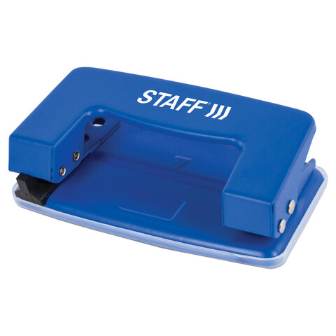 Дырокол металлический STAFF, до 10 листов, без линейки, синий, 224648 Дырокол металлический STAFF, до 10 листов, без линейки, синий, 224648