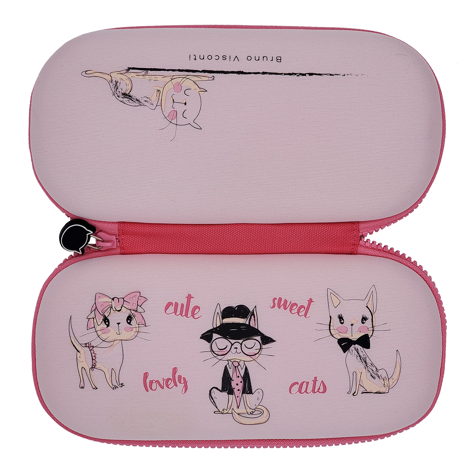 ПЕНАЛ НА МОЛНИИ "CUTE SWEET CATS", ОДНО ОТДЕЛЕНИЕ, 223 х110 х 52ММ ПЕНАЛ НА МОЛНИИ "CUTE SWEET CATS", ОДНО ОТДЕЛЕНИЕ, 223 х110 х 52ММ