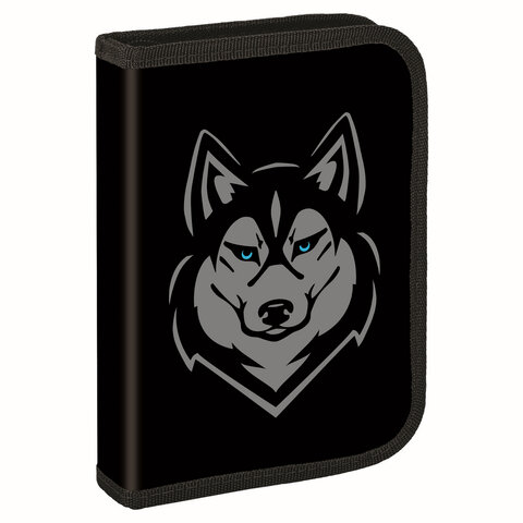 Пенал BRAUBERG, 1 отделение, полиэстер, 21х14 см, "Husky", 271532 Пенал BRAUBERG, 1 отделение, полиэстер, 21х14 см, "Husky", 271532