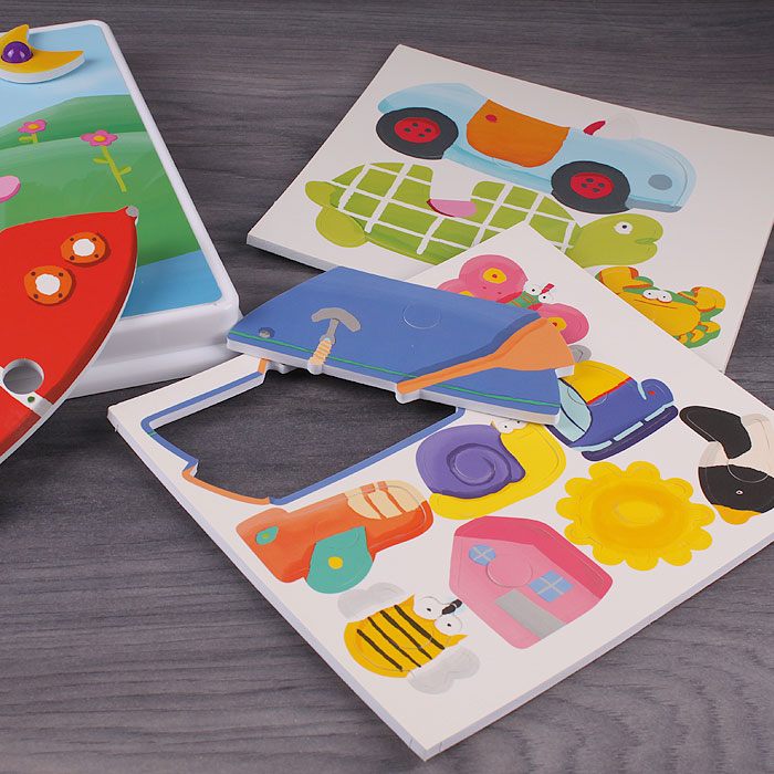 Пазл "Животные" 16 деталей