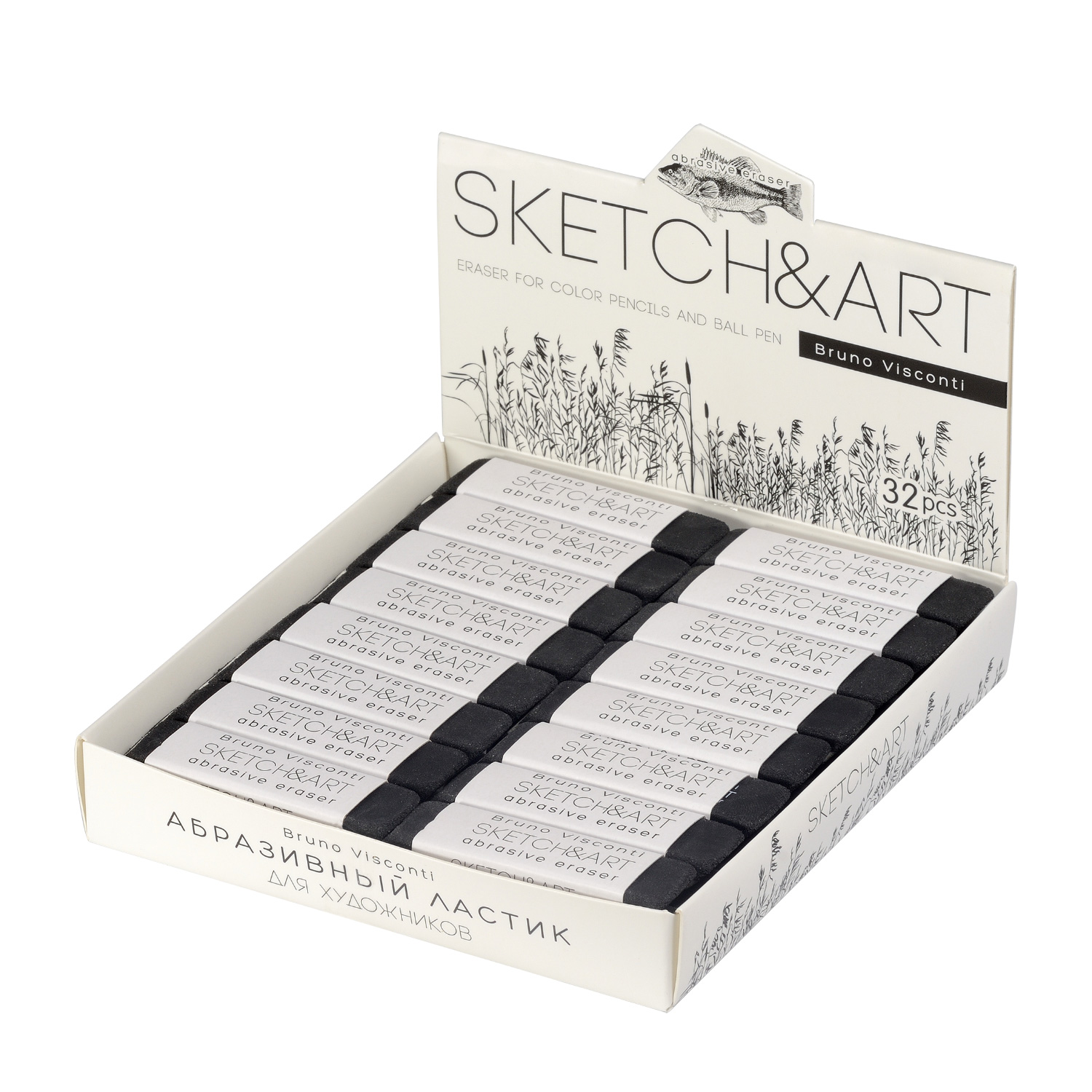 ЛАСТИК ХУДОЖЕСТВЕННЫЙ АБРАЗИВНЫЙ "Sketch&Art" ЛАСТИК ХУДОЖЕСТВЕННЫЙ АБРАЗИВНЫЙ "Sketch&Art"