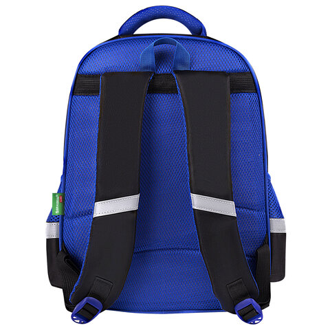 Рюкзак BRAUBERG KIDS FLOSSY, 2 отделения, 3 кармана, "Soccer Club",