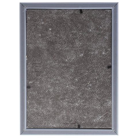 Рамка 15х20 см, пластик, багет 16 мм, BRAUBERG "HIT5", серебро с