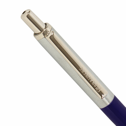 Ручка бизнес-класса шариковая BRAUBERG Soprano, СИНЯЯ, корпус серебристый с Ручка бизнес-класса шариковая BRAUBERG Soprano, СИНЯЯ, корпус серебристый с
