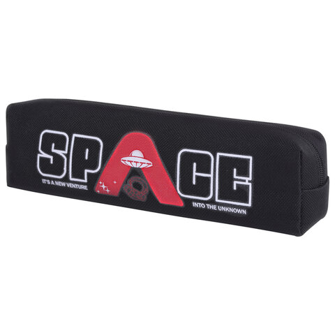 Пенал ЮНЛАНДИЯ ЮНИОР, 1 отделение, полиэстер, "Space", 20х6х4 см, Пенал ЮНЛАНДИЯ ЮНИОР, 1 отделение, полиэстер, "Space", 20х6х4 см,